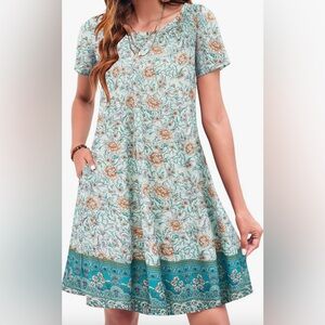 Summer Dress w/Pockets